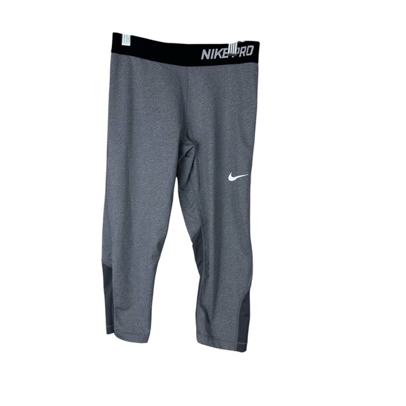 Nike Other - Nike Pro Gray Leggings Size Large
